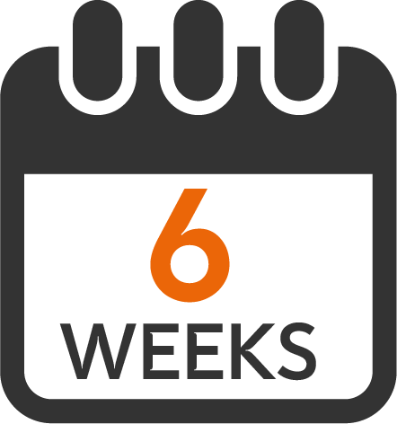 أيقونة تقويم مع نص '< 5 سنوات'